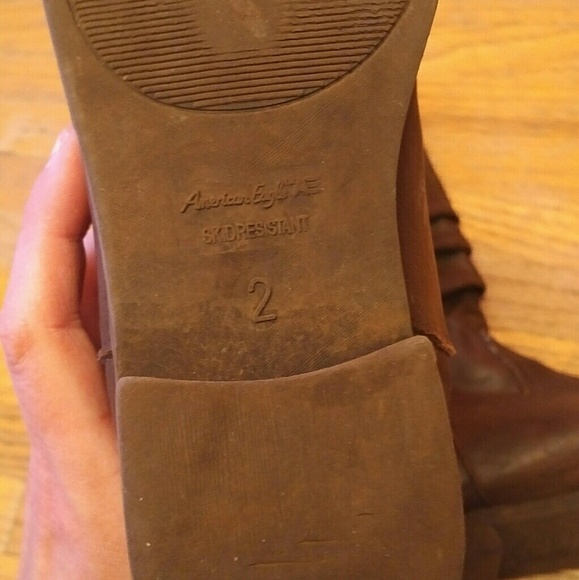 COPY - American Eagle brown tall girl size 2 boots - Picture 7 of 8